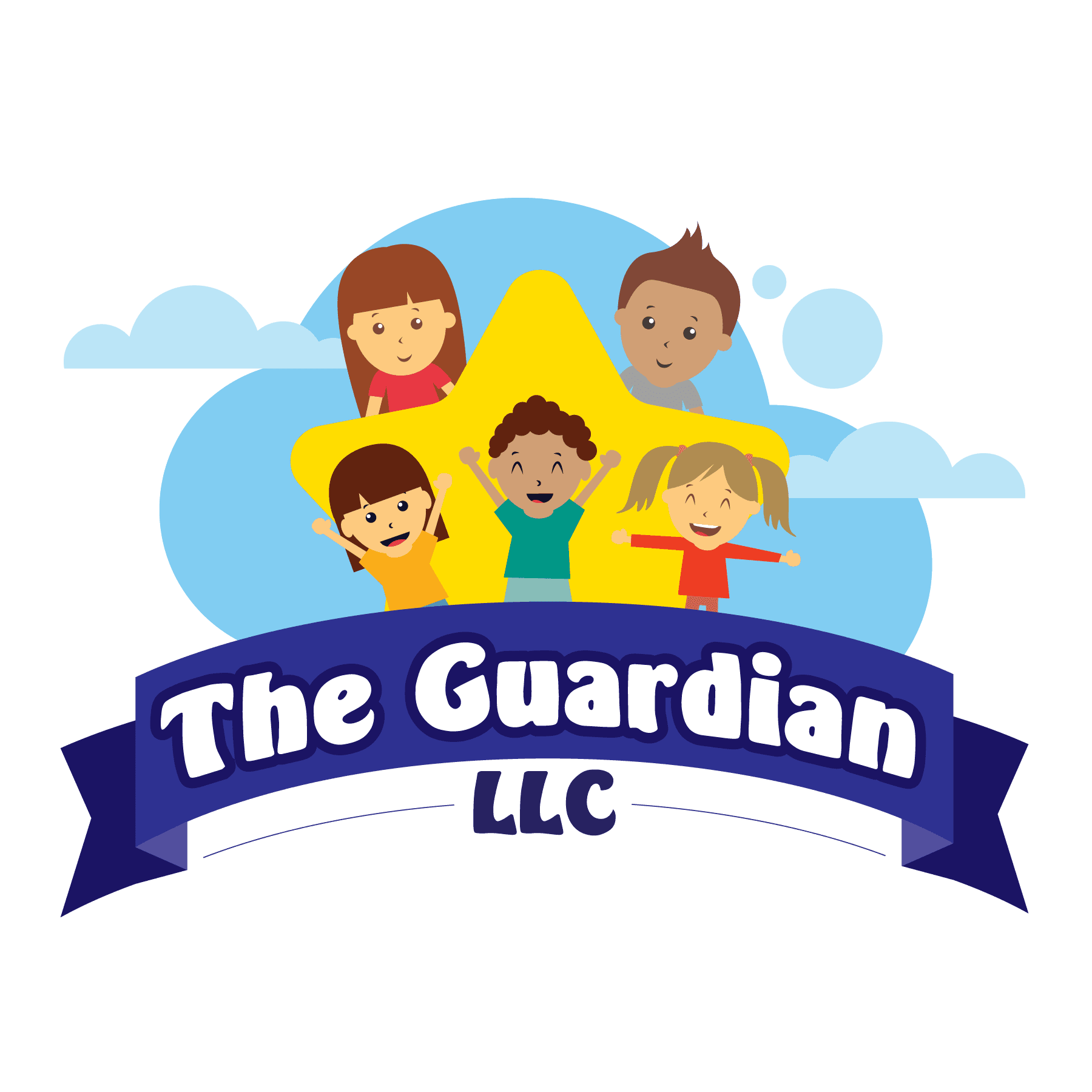 A group of children with the words " the guardian life ".